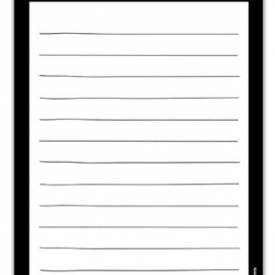 Chalkboard Style Grocery List Magnetic Groceries Pad 4.25 x 7.5, 50-Sheets