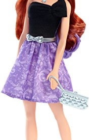 Barbie Day to Night Style Twist to Change Hair from Red to Lilac