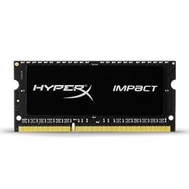 Kingston Technology HyperX Impact 8GB 1600MHz DDR3L CL9 SODIMM 1.35V Laptop Memory HX316LS9IB/8 Black