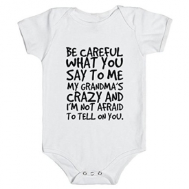 GBSELL Baby Boys Girls Newborn Infant Letter Print Romper Clothes Outfits (more letter, 0-6 Month)