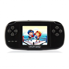 Handheld Game Console , Game Console 2.8″ 168 Games LCD PVP Game Player Classic Game Console 1 USB Charge Presents for Children-Black