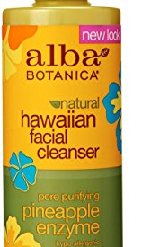 Alba Botanica Hawaiian Enzyme Face Cleanser, Pineapple, 8 oz