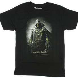 Bewild Official Bethesda Elder Scrolls Online Archer Mens T-shirt (Medium)