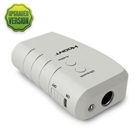 Hoont Electronic Handheld Dog Repellent and Trainer with Flashlight / Powerful Ultrasonic Bark Stopper and Dog Deterrent + Dog Trainer Device [UPGRADED VERSION]