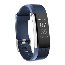 Fitness Tracker Watch,TOOBUR Waterproof Activity Tracker with Pedometer Heart Rate and Sleep Monitor,Step Calorie Counter Wristband Smart Watch for Men and Women