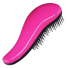 ReNext Detangling Brush, Glide Thru Detangler Hair Brush Comb for Adults and Kids, For Thin, Thick, Curly, Straight, Wet, Dry Hair (Pink)