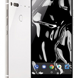 Essential Phone 128 GB Unlocked with Full Display, Dual Camera – Pure White