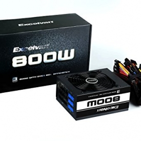 Excelvan ATX Computer Power Supply Desktop PC for Intel AMD PC SATA US (800W)