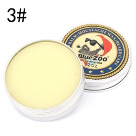 Besde Beard Grow Oil | Beard Balm |Thicker Beard Care|Moisturizing Beard Cream Mens Hair Growth Vitamins (Eucalyptus, 60g)