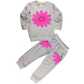 Jastore Baby Girl 2pcs Sunflower Clothing Sets Top and Pants Fall Clothes