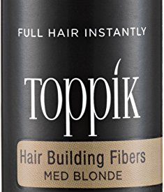 TOPPIK Hair Building Fibers, Medium Blonde, 0.11 oz.