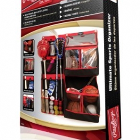 Rawlings Ultimate Sports Equipment Organizer FSSB36 Bats, Balls, Sticks, Gloves, Helmets