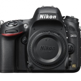 Nikon D610 24.3 MP CMOS FX-Format Digital SLR Camera (Body Only)