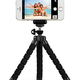Digital Phone Tripod, Portable And Adjustable Camera Stand Holder Universal Clip For iPhone, Android Phone, Cam And Sports Camera Go Pro, Self Timer For Selfie