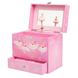 Ballerina Music Box for Girls – Dancing Musical Jewelry Box
