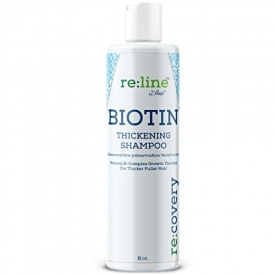Biotin Shampoo For Hair Growth – Thickening Shampoo For Hair Loss All Natural For Thinning Hair – Rosemary Aloe Vera Coconut – For Women & Men – Sulfate Free Paraben Free – Safe For Color Treated Hair