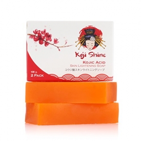 Kojic Acid Skin Lightening Soap ( 2-Pack / 3.52 oz ) – Naturally Brighten, Moisturize Skin Tone & Eliminate Dark Spots, Acne Scars & Remove Freckles – Daily use Facial & Body for All Skin Types