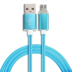 1M/3.3FT LED Light Charger Cable Sinfu Charge Android And Windows Smart Phones Braided Cable (A)