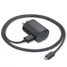 Nokia Lumia Travel Charger with Detachable Micro USB Charging Data Sync Cable for Compatible with Nokia Lumia 1520, 1020, 925, 928, 920, 900, 820, 800, 520, 521 (Bulk Packaging) (Black)