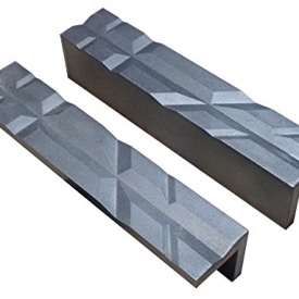 Vise Jaws – Nylon, Multipurpose 6″ – Use on Any Metal Vise, Magnetic Reversible Pads (2 Sets in 1), Clamps Flat or Round Products – Available in 4″ or 6″