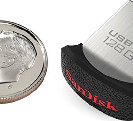 SanDisk 128GB 128 GB Ultra Fit Micro USB 3.0 Flash Pen Drive SDCZ43-128G 130MB/S