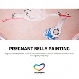 Pregnant Belly Painting Maternity in New York Gift Experience Card NYC – GO DREAM – Sent in a Gift Package