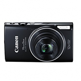 Canon PowerShot ELPH 350 HS 20.2 MP digital camera with 12x Optical Zoom (25–300mm), Built in NFC and WiFi, 1080P full HD video and 3.0 inch LCD (Certified Refurbished)