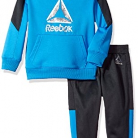 Reebok Little Boys’ 2 Piece Athletic Set, 2035-Dynamic Blue, 5