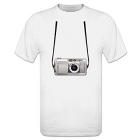 Shirtcity Digicam Effect T-Shirt L White