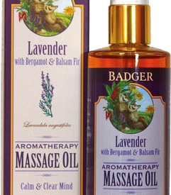 Badger Balm Lavender Aromatherapy Massage Oil