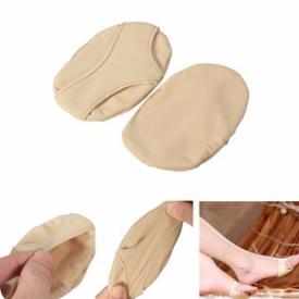 Small Soft Forefoot Half Sole Protector Pad Relif Pain Silicone Gel Foot Care Cushions