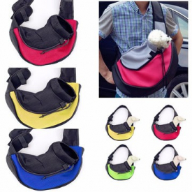 45*13*28cm L Size Pet Dog Cat Carrier Mesh Sling Backpack