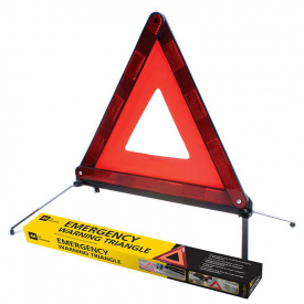 AA Car Essentials Emergency Warning Triangle. Folding, Heavy Duty with Carry Case Included