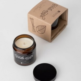 La Saponaria Massage Candles – Green mint