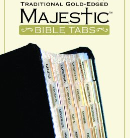 Majestic Traditional Gold Bible Tabs, Mini (Majestic Bible Tabs (Mini))