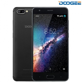 Unlocked Cell Phones, DOOGEE X20 Cell Phones Unlocked Android 7.0 – 5.0 Inch HD IPS Display – MT6580 Processor – 2GB RAM +16GB ROM – 2MP+ Dual 5MP Camera – 3G Unlocked Smartphones – Black