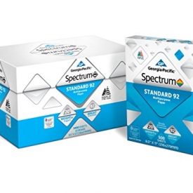 Georgia Pacific 991322C Spectrum Standard 92 Multipurpose 8.5 x 11″ 1 box of 10 packs 5000 sheets