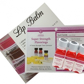 Lorann Flavoring 3 Pack -1 Fl Dram (.125 Fl Oz) + 2 Recipe Card Bundle (Watermelon)