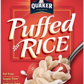 Quaker Essential Puffed Rice Cereal, 6.3oz Boxes (Pack of 10 Boxes)