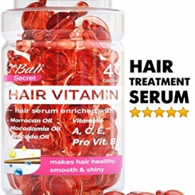 Hair Serum – Hair Treatment – Argan Macadamia Avocado Oil – Human Hair Vitamins – Hair Silk – Best Hair Serum – Hair Treatment for Damaged Hair – Hair Oil for Women – Hair Conditioner – Moroccan Oil