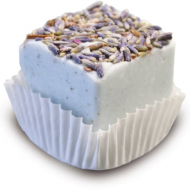 Bademeisterei Organic Bath Cube – Cornflower