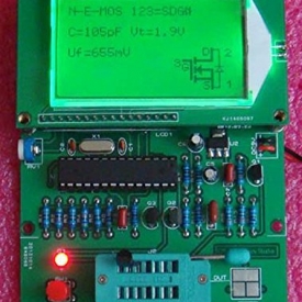 Yosoo GM328 Lcd Display Transistor Tester ESR Meter Cymometer Square Wave Generator