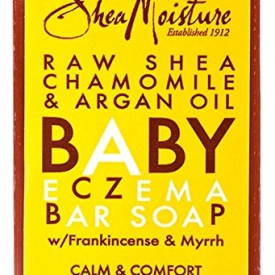 SHEA MOISTURE SOAP,ECZEMA,BABY,RAW SHEA, 5 OZ PACK OF 6