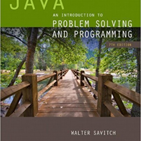 Java: An Introduction to Problem Solving and Programming (7th Edition)