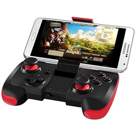 BEBONCOOL Wireless Bluetooth Game Controller for Android Phone / Tablet / Samsung Gear VR/ Game Boy Emulator(Red)