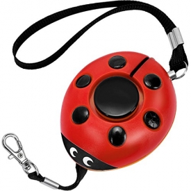 GYY 130dB Emergency Personal Alarm, Super Loud Self Defense Whistle Bag Decoration, Ideal Gift for Kids, Girls and Elderly, Batteries Included