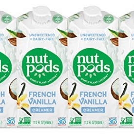 nutpods Dairy-Free Creamer Unsweetened (French Vanilla, 4-pack) – Whole30 / Paleo / Keto / Vegan / Sugar Free