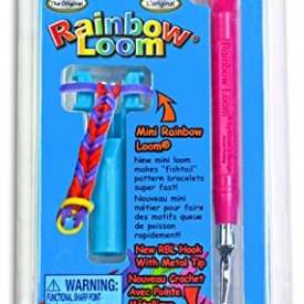 Rainbow Loom Tail Upgrade Kit – Metal Hook – Pink