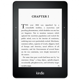 Kindle Voyage E-reader, 6″ High-Resolution Display (300 ppi) with Adaptive Built-in Light, PagePress Sensors, Wi-Fi