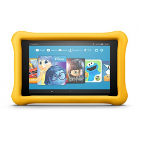 Fire HD 8 Kids Edition Tablet, 8″ HD Display, 32 GB, Yellow Kid-Proof Case